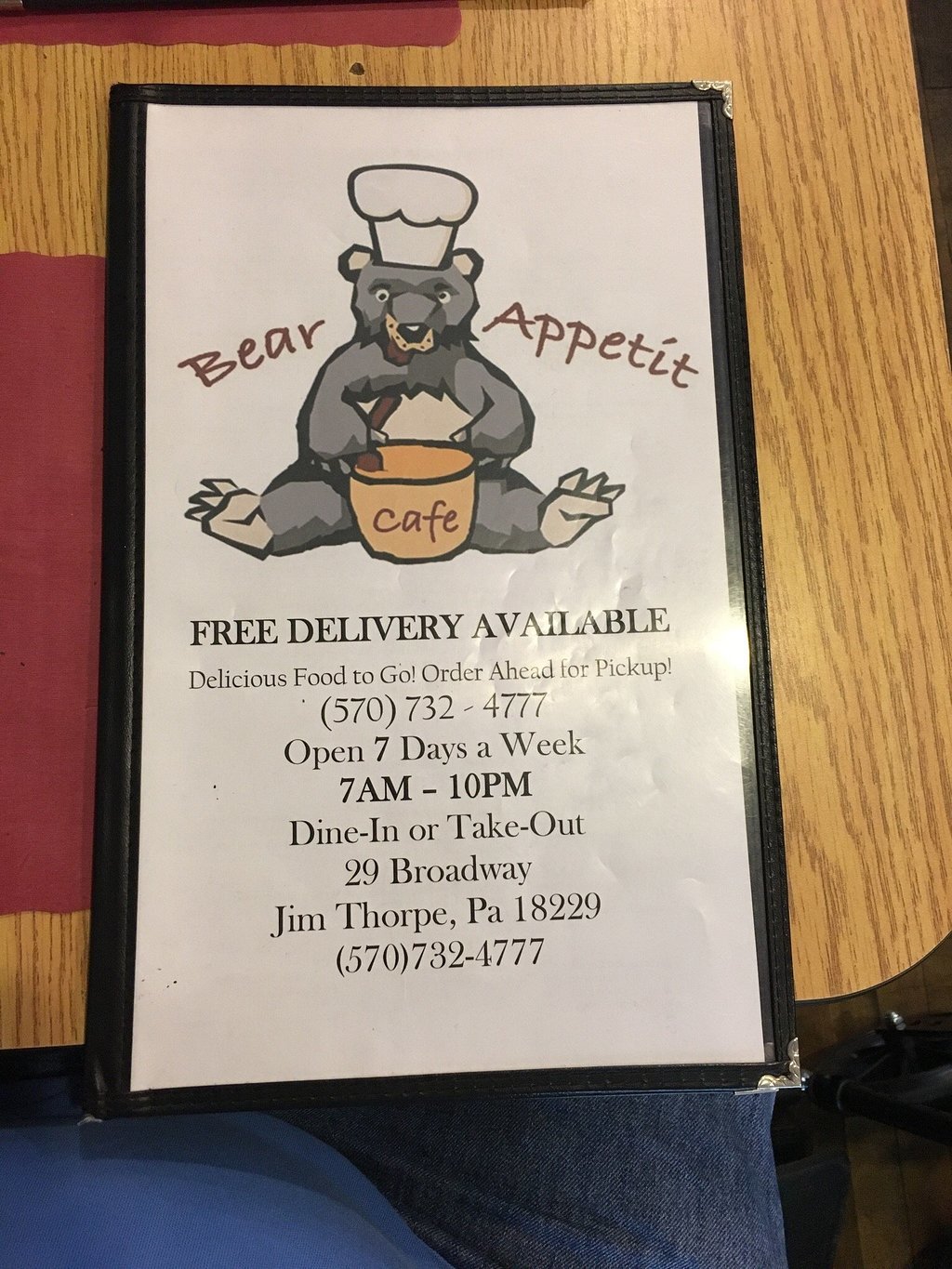 Bear Appetit Cafe
